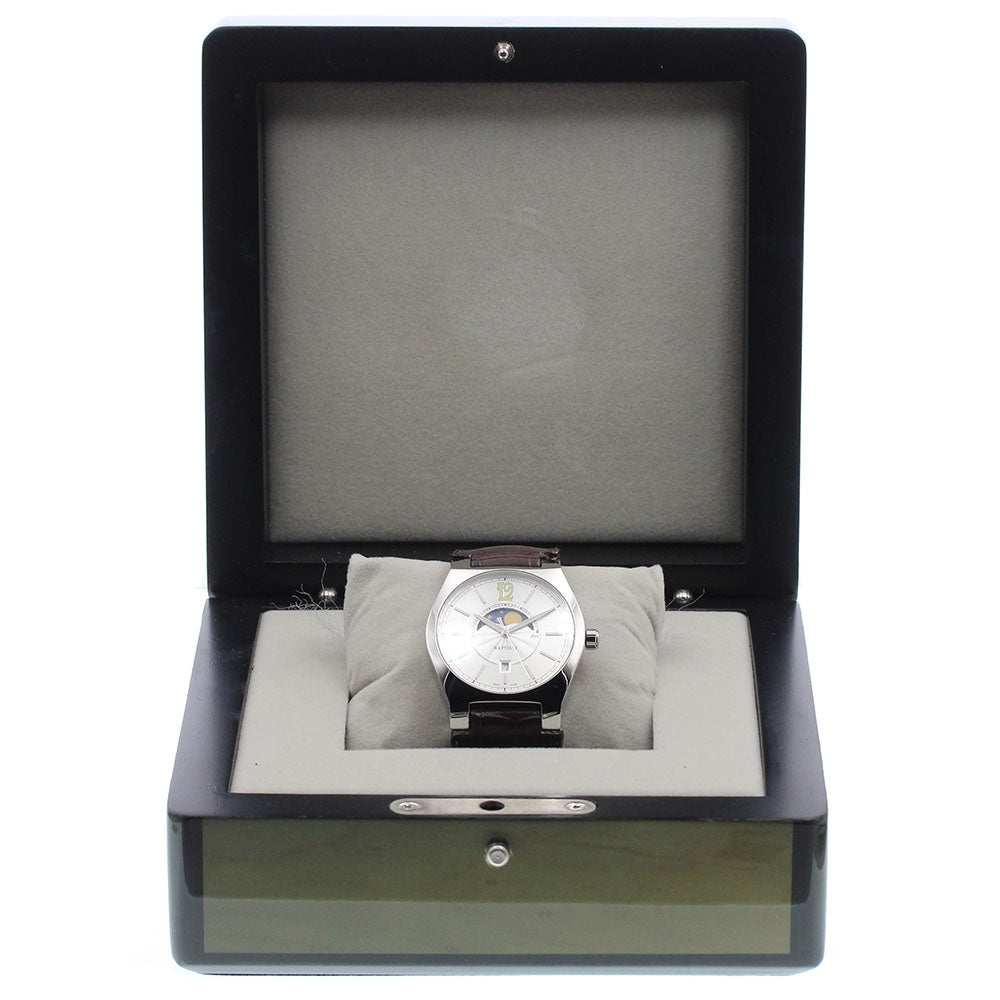 REPOSSI Contemporary Series R8 Date Silver Dial Quartz Men's Watch_935360