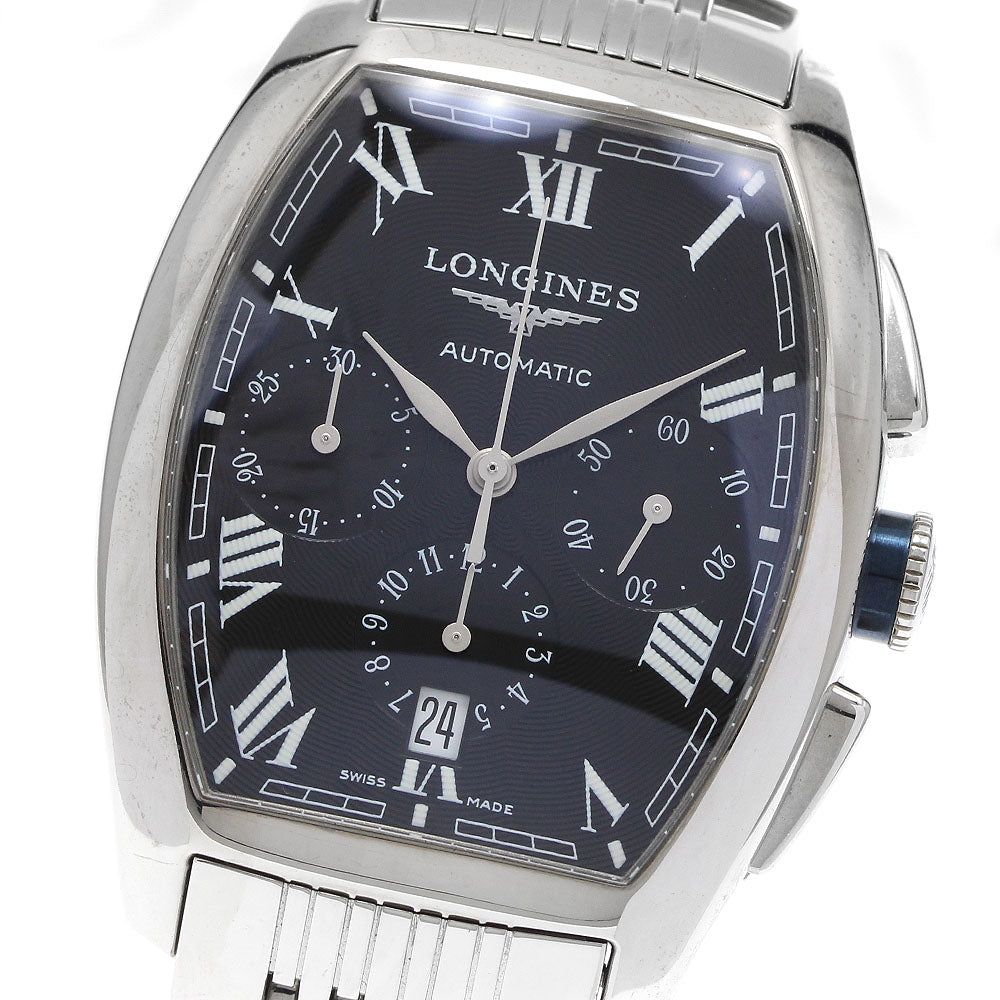 LONGINES Evidenza L2.643.4 Chronograph black Dial Automatic Men's Watch_935366