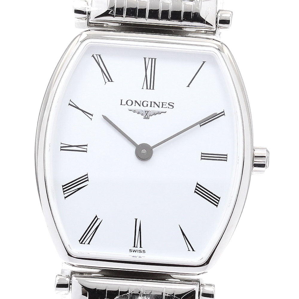 LONGINES Grand classic L4.205.4 white Dial Quartz Ladies Watch_935370