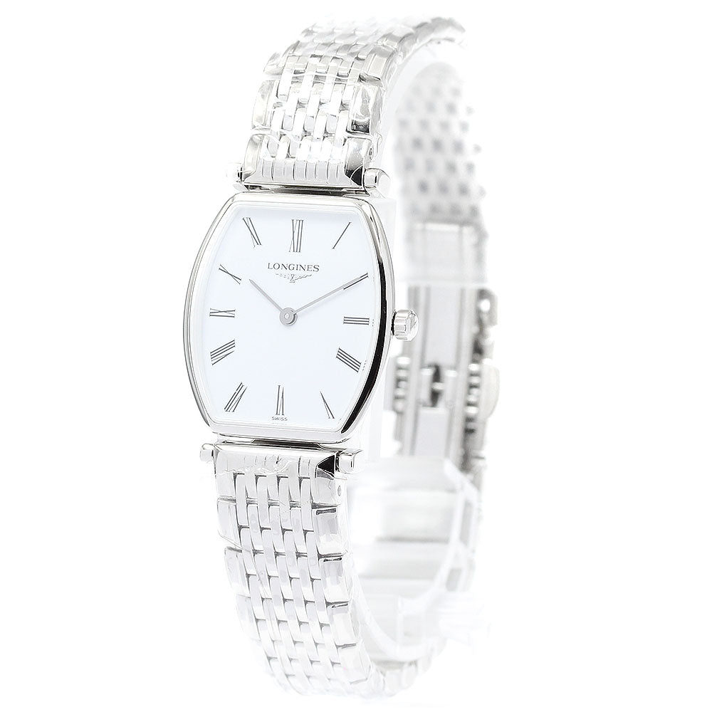 LONGINES Grand classic L4.205.4 white Dial Quartz Ladies Watch_935370