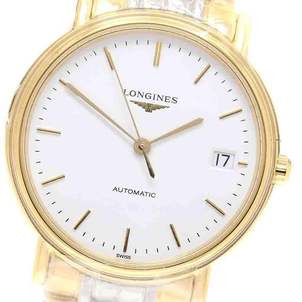 LONGINES Plaisance L4.821.2 Date white Dial Automatic Men's Watch_935373