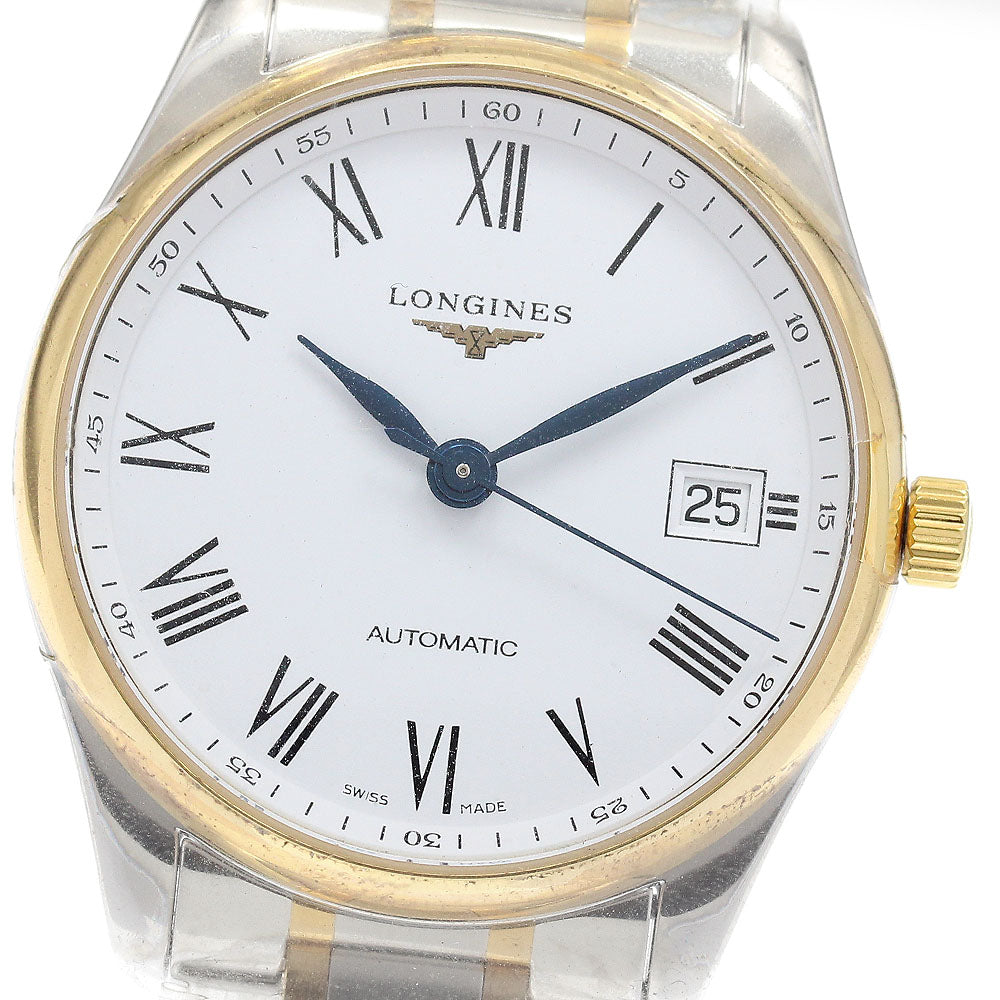 LONGINES Master collection L2.518.5 Date white Dial Automatic Men's Watch_935376