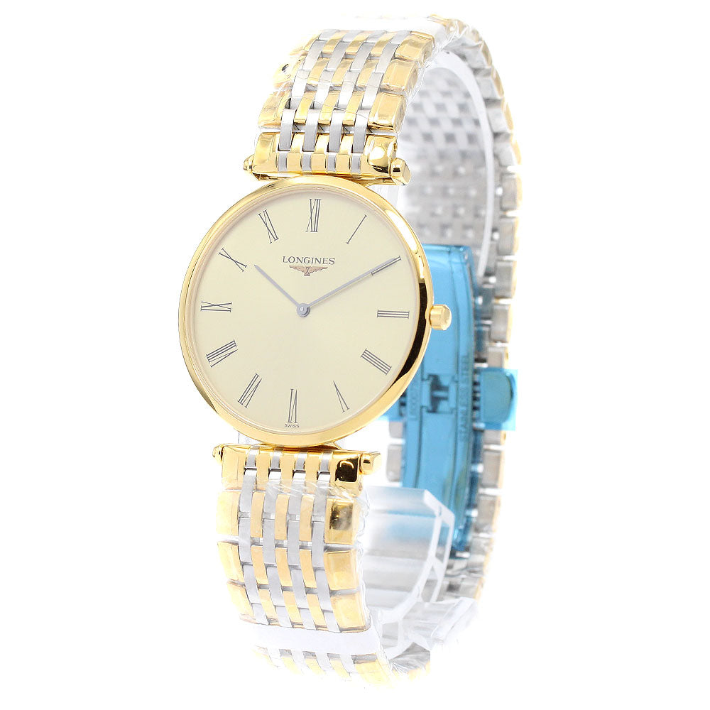 LONGINES Grand classic L4.709.2 gold Dial Quartz Men's Watch_935378
