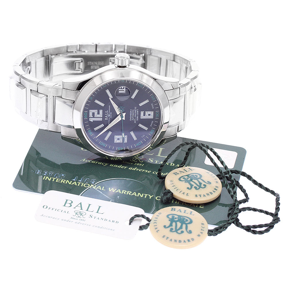 BALL WATCH Engineer II Arabic NM1020C-S4-BK Date Automatic Men's Watch_935394