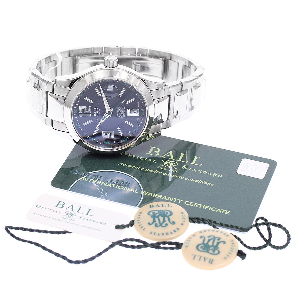 BALL WATCH Engineer II Arabic NM1020C-S4-BK Date Automatic Men's Watch_935395