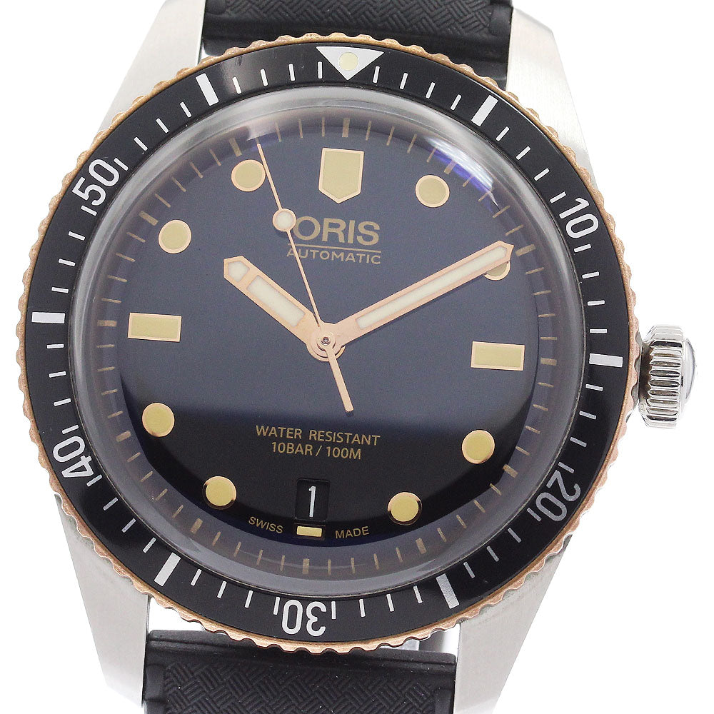 ORIS Divers 65 01 733 7707 4354 Date black Dial Automatic Men's Watch_935412