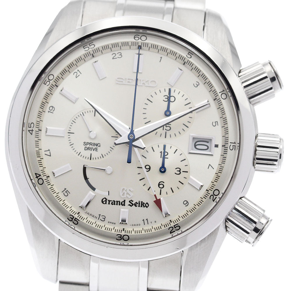 SEIKO Grand Seiko SBGC001/9R86-0AA0 Chronograph Spring drive Men's Watch_935421