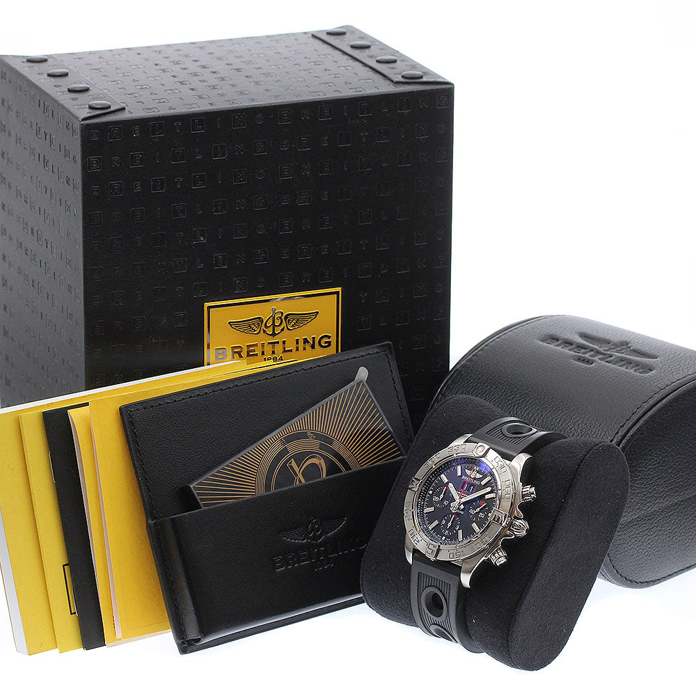 BREITLING Chronomat Blackbird A44360 2000 limited Automatic Men's Watch_935455