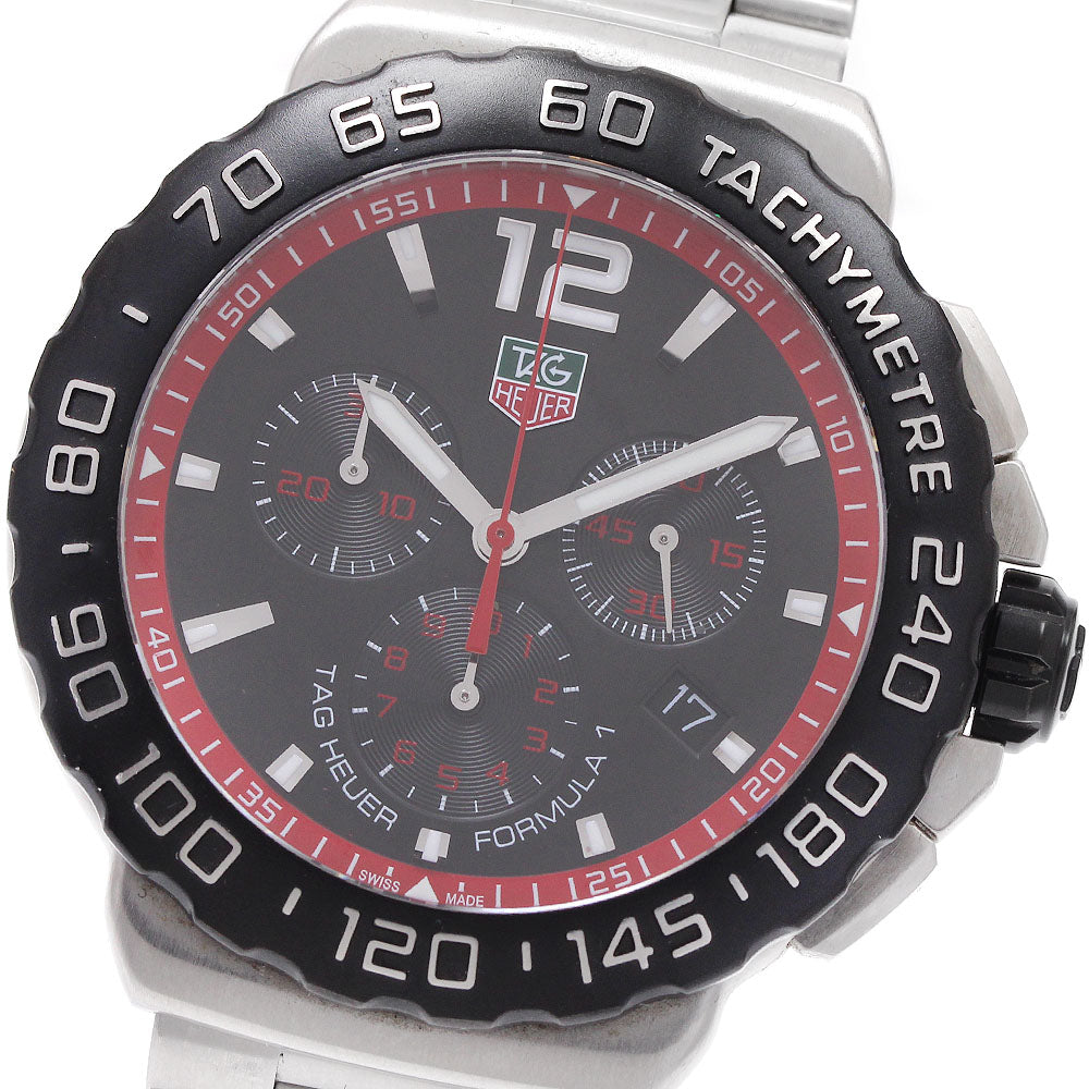 TAG HEUER Formula 1 CAU1116 Chronograph Black Dial Quartz Men's Watch_935462
