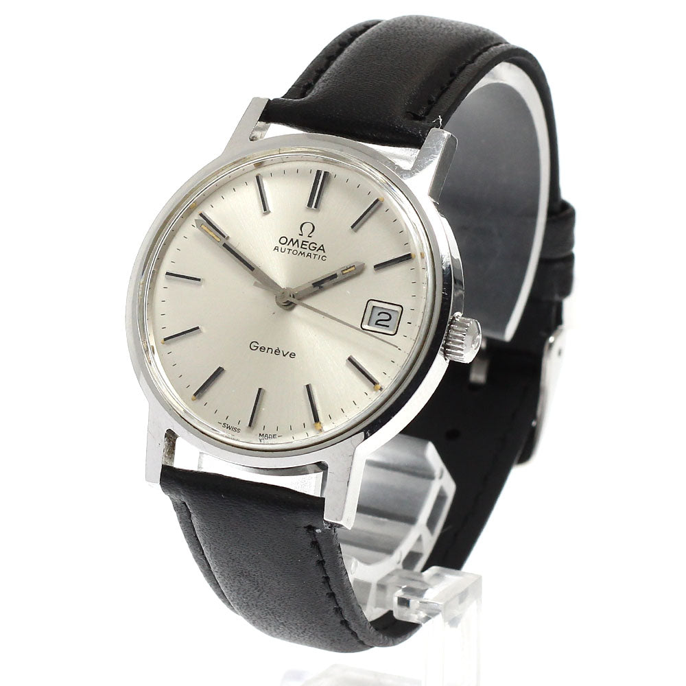 OMEGA Geneve 166.0163 Date Cal.1012 Silver Dial Automatic Men's Watch_935470