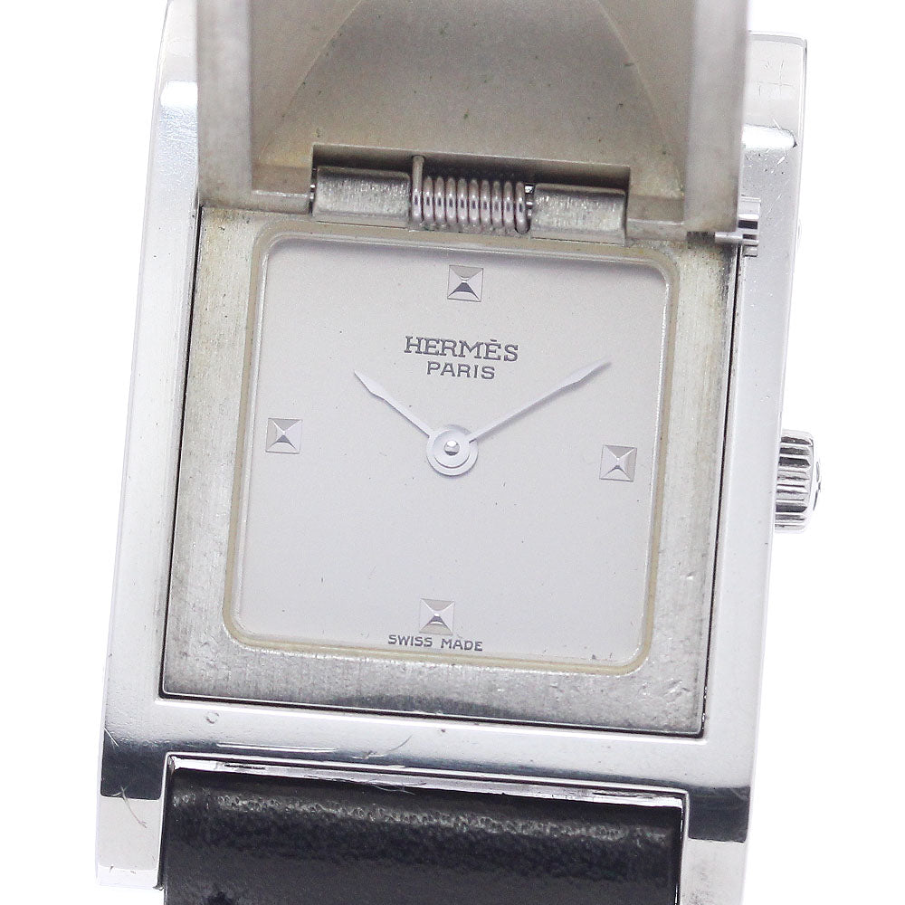 HERMES Medor SV925 Silver Dial Quartz Ladies Watch_935490