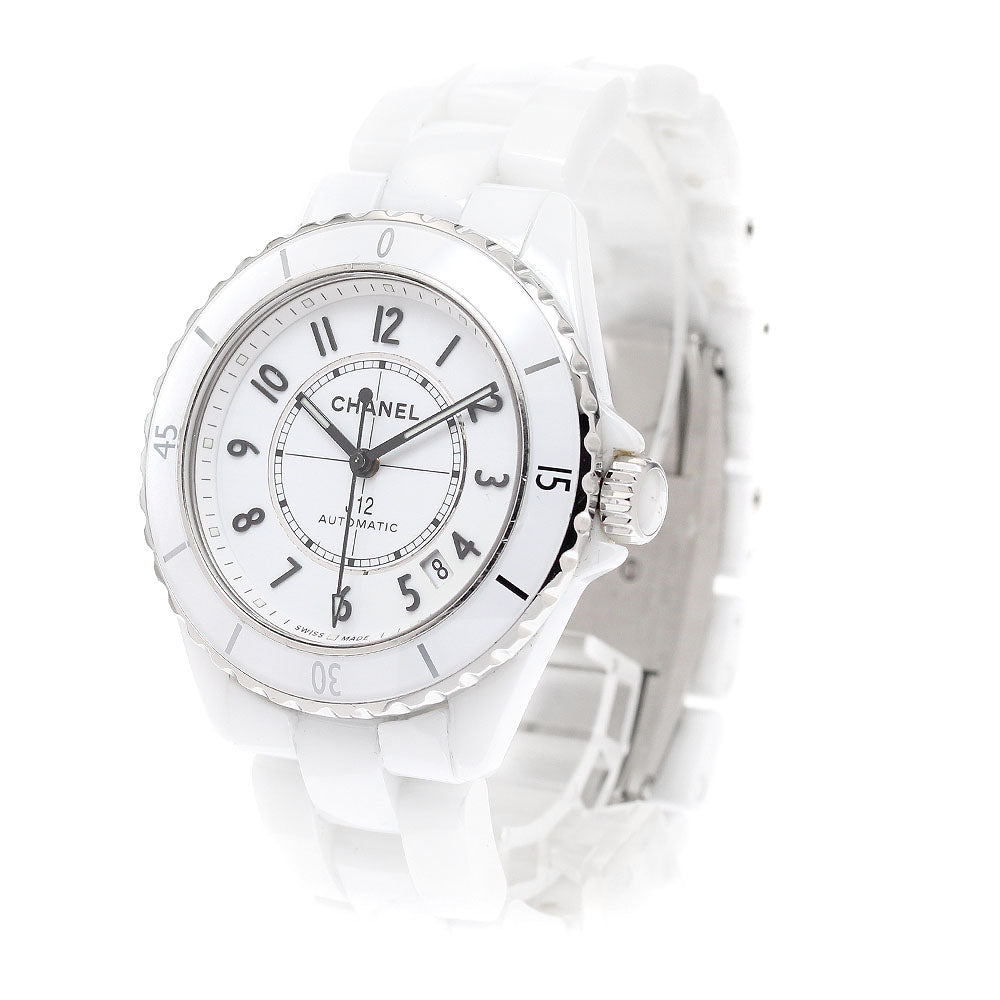 CHANEL J12 H5700 White ceramic 38MM white Dial Automatic Men's Watch_935520