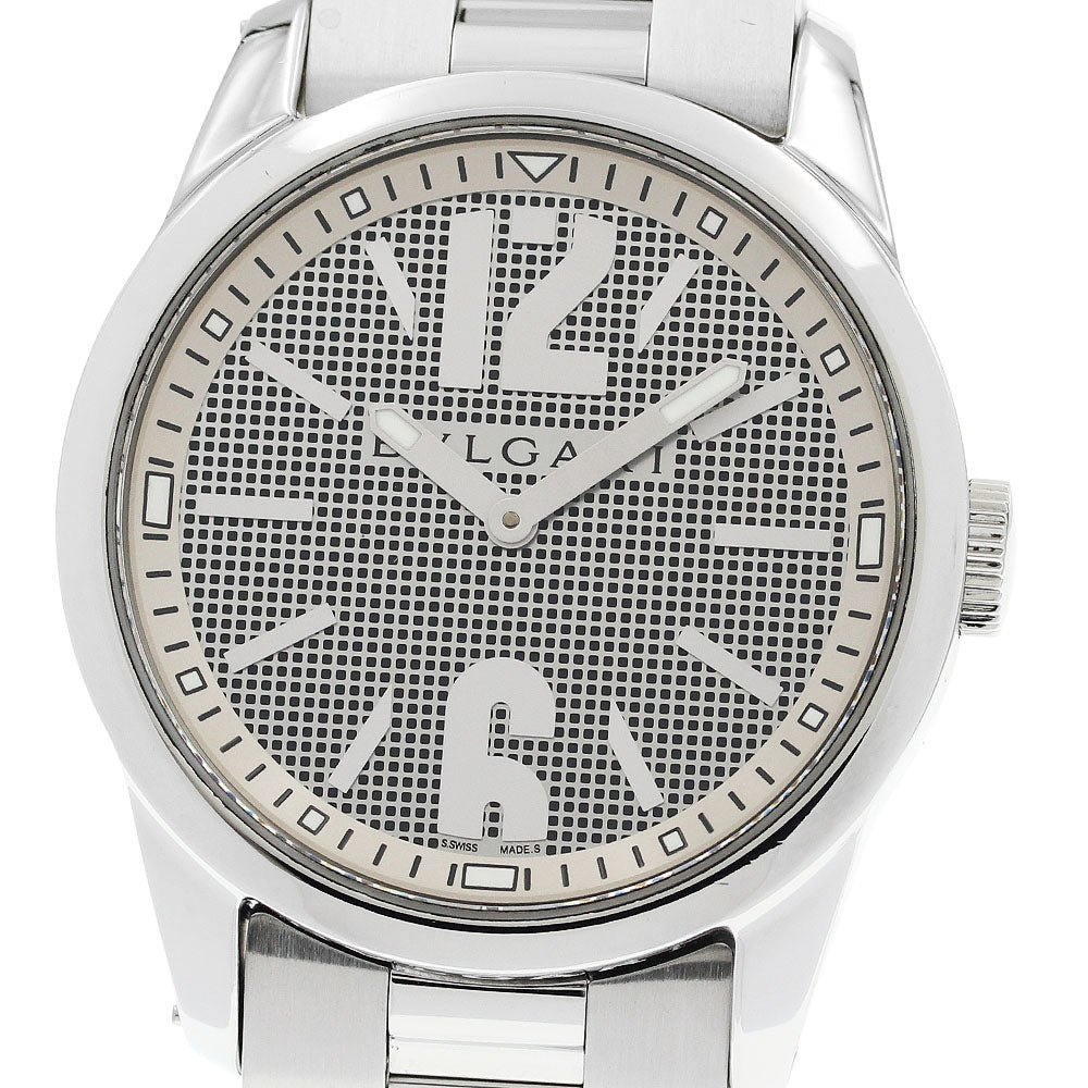 BVLGARI Solo tempo ST37S black Dial Quartz Men's Watch_935533