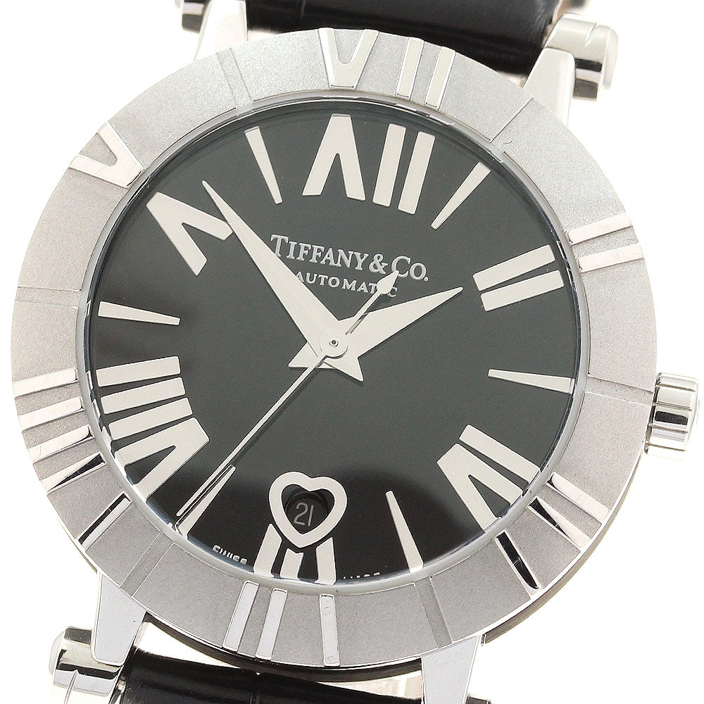 TIFFANY&Co. Atlas Z1300.68.11A10A71A Date black Dial Automatic Ladies Watch_935540
