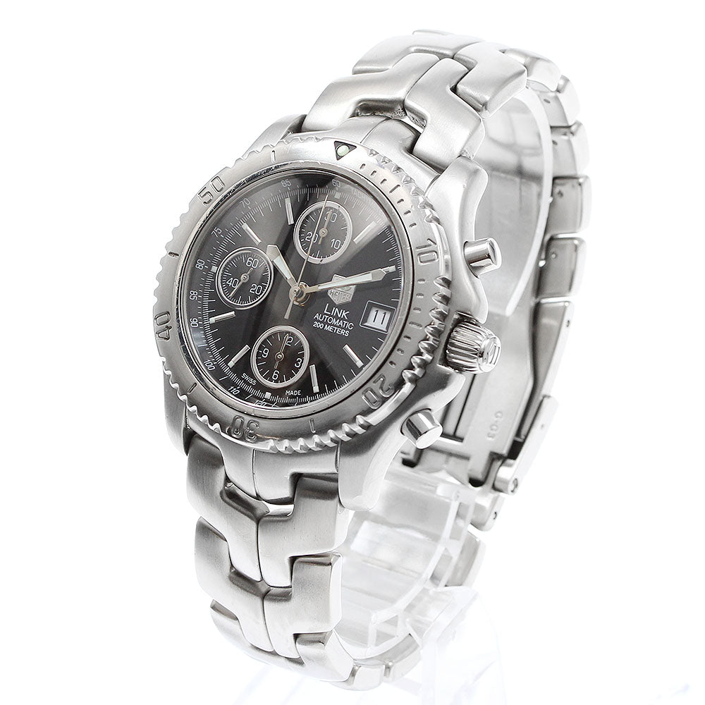 TAG HEUER Link CT2111 Chronograph Date black Dial Automatic Men's Watch_935541
