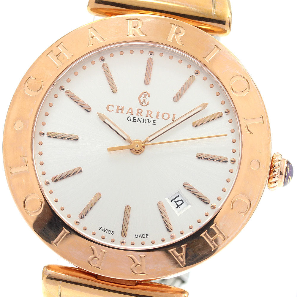 CHARRIOL Alexander ALP.51.104 Date Silver Dial Quartz Men's Watch_935556