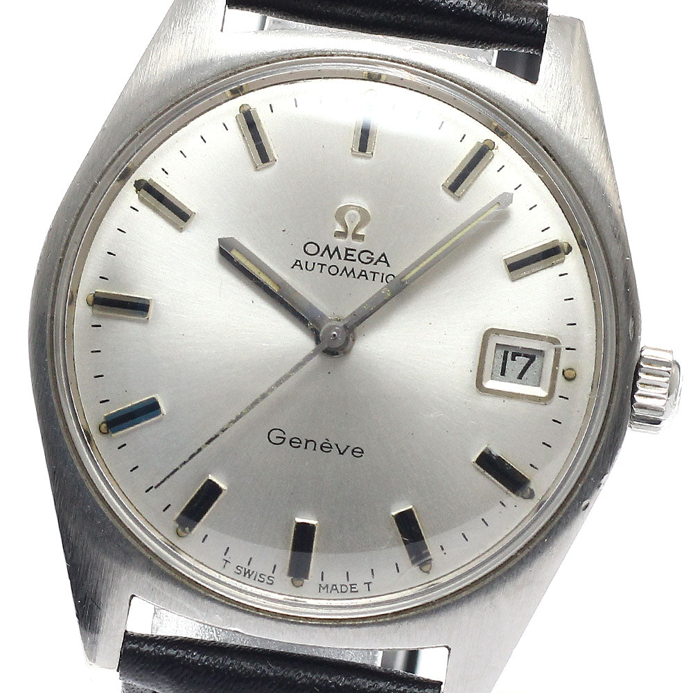 OMEGA Geneve 166.041 Date cal.565 Silver Dial Automatic Men's Watch_935574