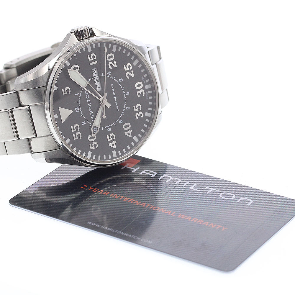 HAMILTON Khaki pilot H647150/H64715135 Day date Automatic Men's Watch_935581
