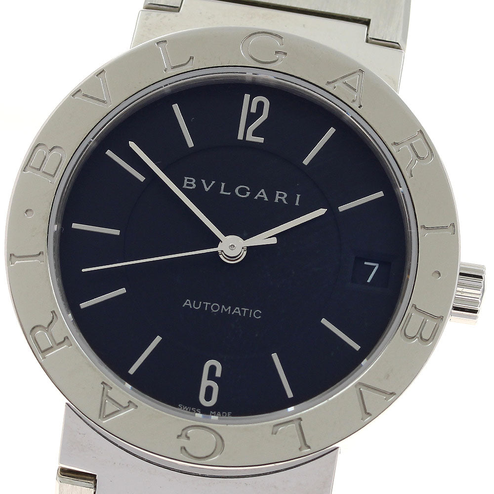 BVLGARI BVLGARIBVLGARI BB33SS Date Black Dial Automatic Men's Watch_935584
