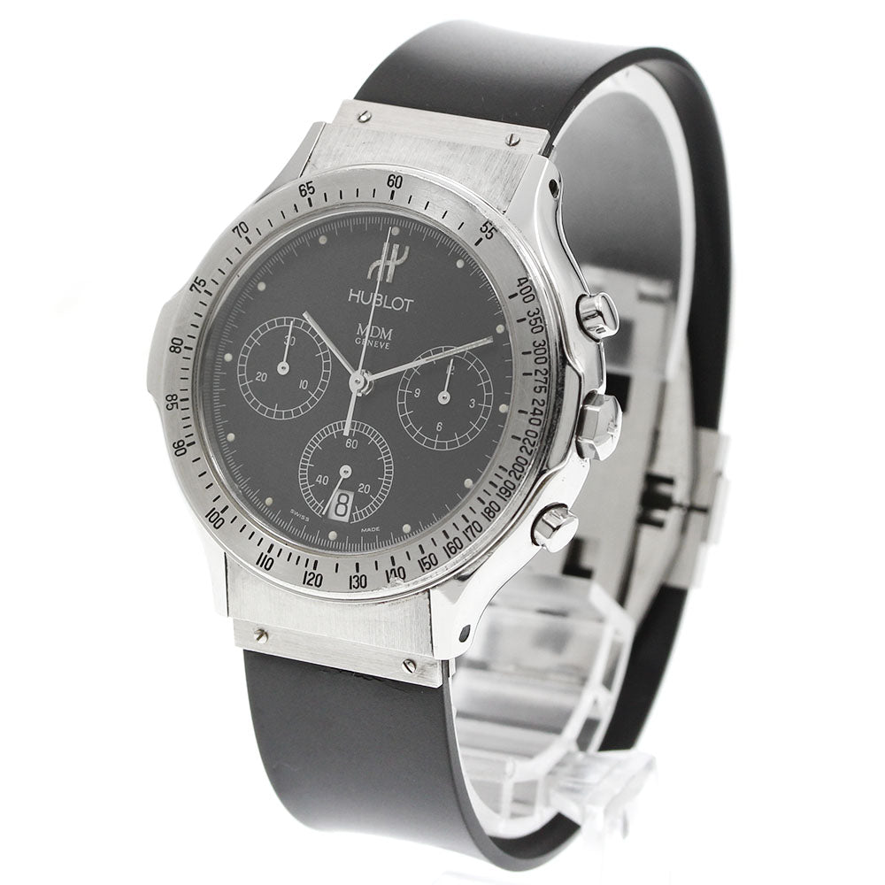 HUBLOT MDM 1620.1 Chronograph black Dial Quartz Men's Watch_935667
