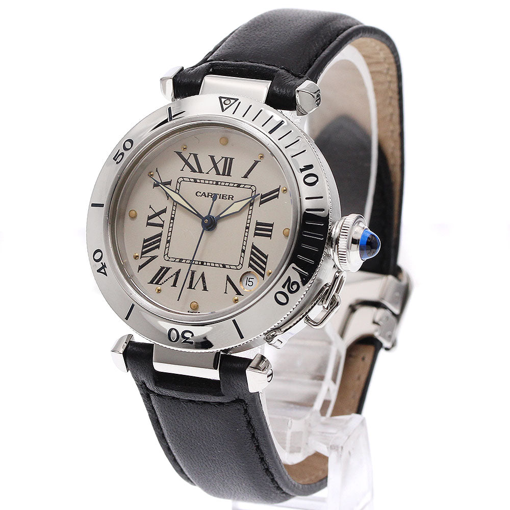 CARTIER Pasha C W3100255 Date beige Dial Automatic Boy's Watch_935672