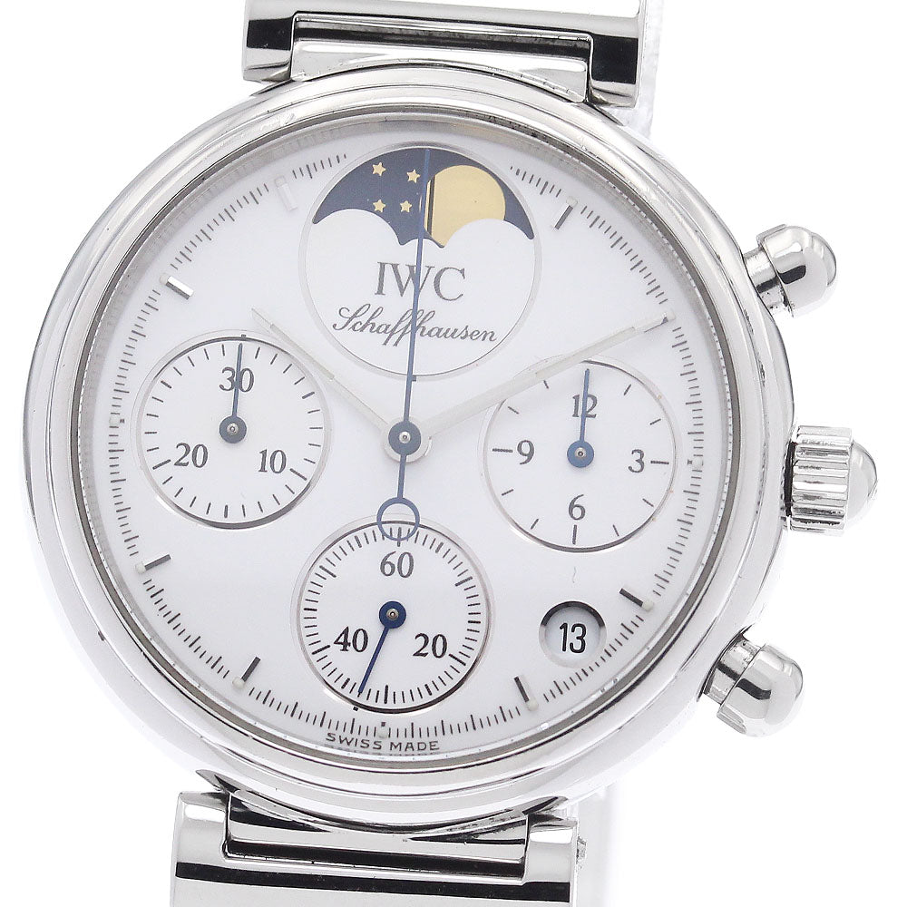 IWC SCHAFFHAUSEN Da Vinci IW373606 Chronograph Date Quartz Ladies Watch_935673