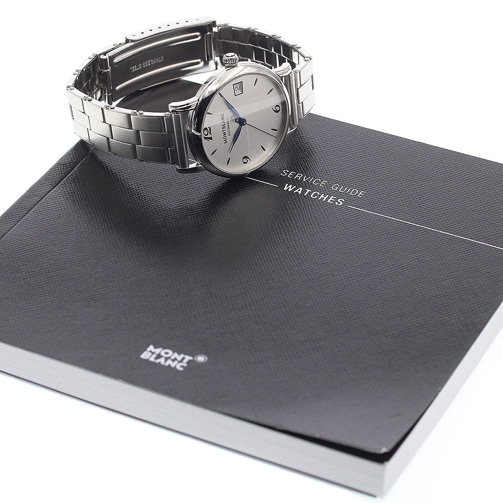 MONTBLANC Star classic 111590 Date Silver Dial Automatic Boy's Watch_935675