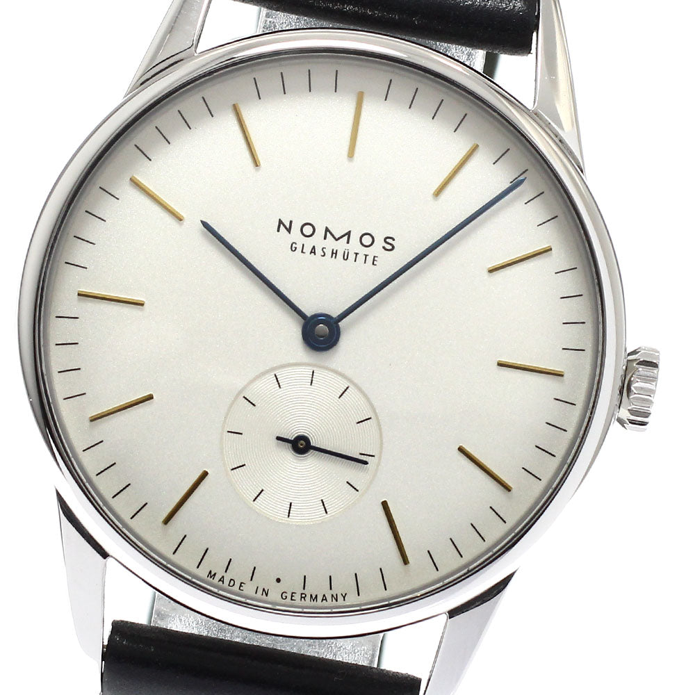 NOMOS orion 35 OR1A3GW2 Small seconds Silver Dial Hand Winding Men's Watch_935680