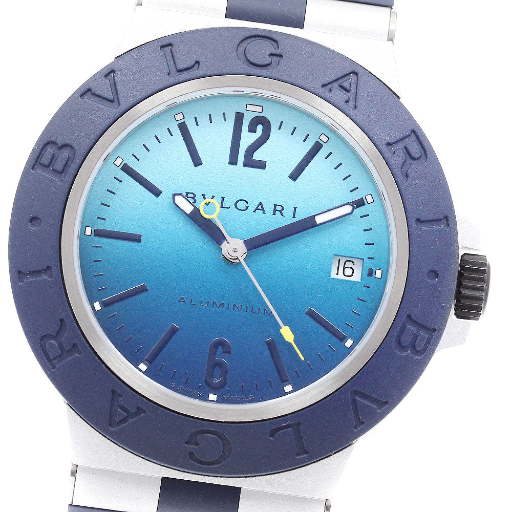 BVLGARI Aluminum Capri BB40ATHMS/103815 blue Dial Automatic Men's Watch_935692