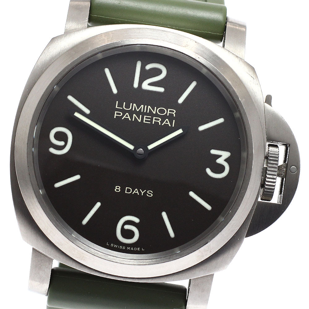 PANERAI Luminor base PAM00562 8 days Hand Winding Men's Watch_935708