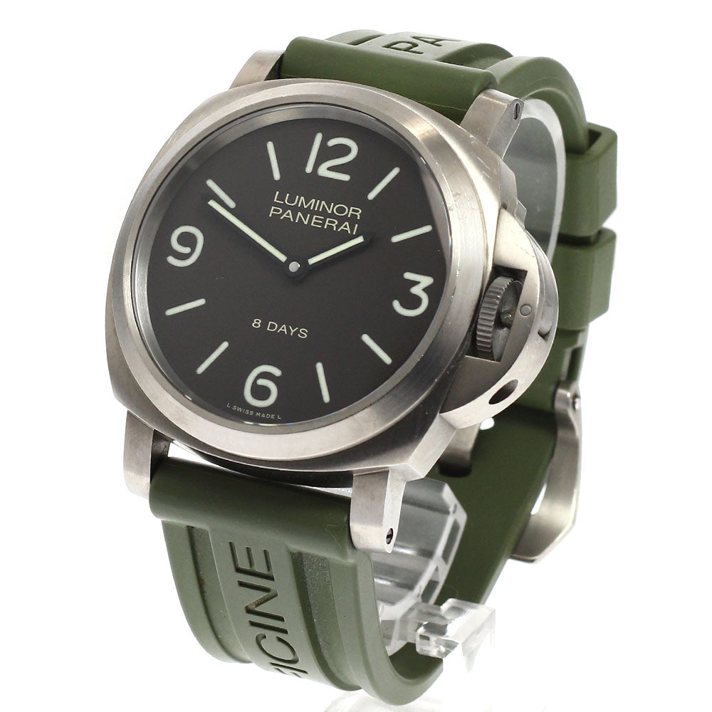 PANERAI Luminor base PAM00562 8 days Hand Winding Men's Watch_935708