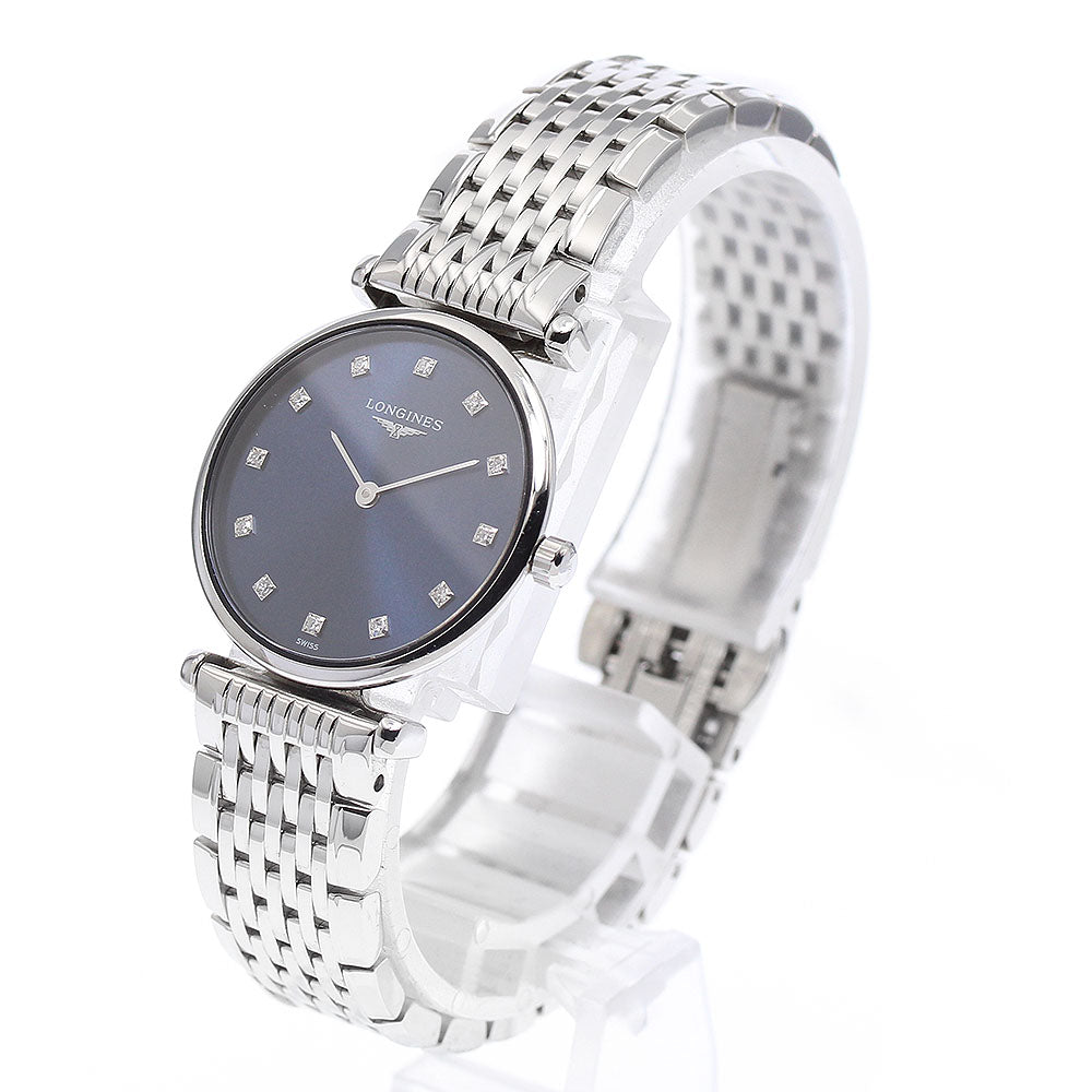 LONGINES Grand classic L4.209.4 black Dial Quartz Ladies Watch_935716