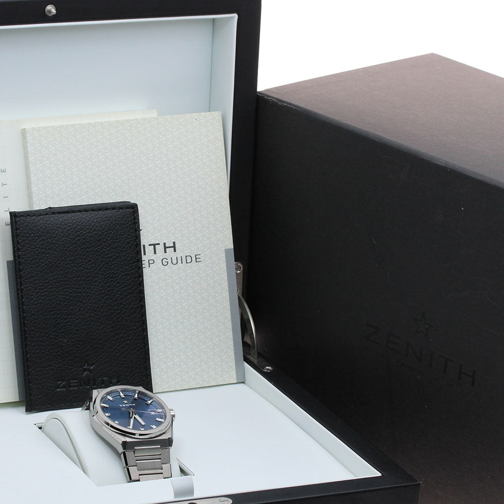 ZENITH Defy Classic 95.9000.670/51.M9000 Date Navy Dial Automatic Men's Watch_935741