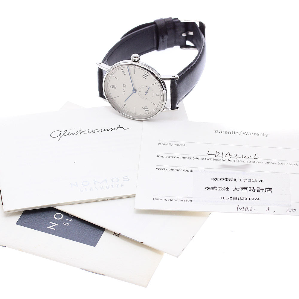 NOMOS Ludwig 35 LD1A2W2 Small seconds Silver Dial Hand Winding Men's_935747