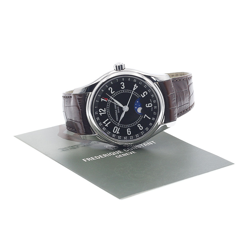 FREDERIQUE CONSTANT Classic FC-330/335X6B4/6 Moon phase date black Dial Automatic Men's Watch_935774