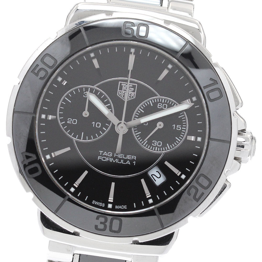 TAG HEUER Formula 1 CAH1210 Chronograph black Dial Quartz Men's Watch_935798