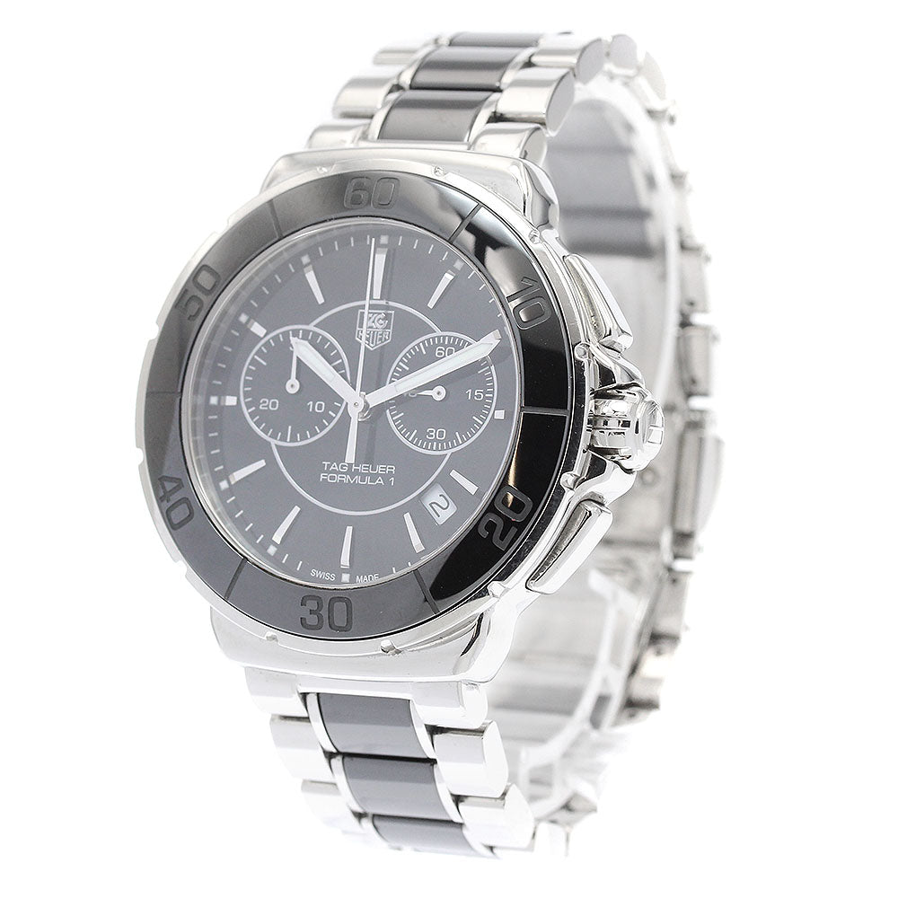 TAG HEUER Formula 1 CAH1210 Chronograph black Dial Quartz Men's Watch_935798