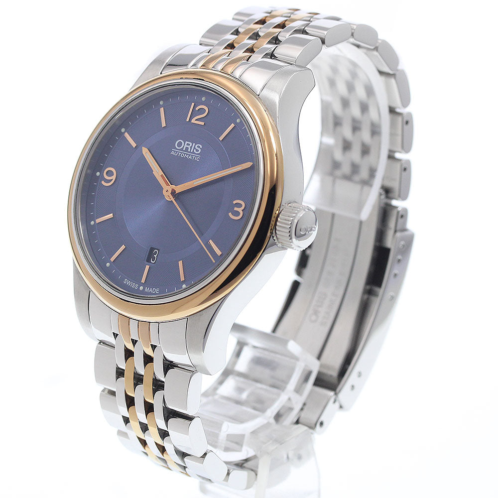 ORIS Classic 7594 Date Blue Dial Automatic Men's Watch_935802