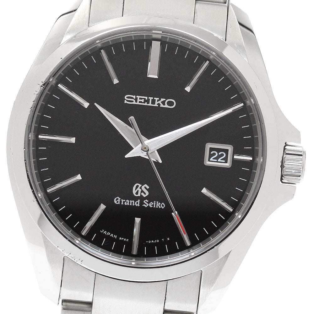 SEIKO Grand Seiko 9F62-0AG0/SBGX083 Date Black Dial Quartz Men's Watch_935808