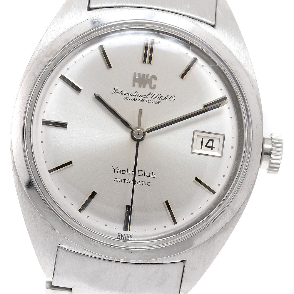 IWC SCHAFFHAUSEN Yacht club Date Silver Dial Automatic Men's Watch_935848