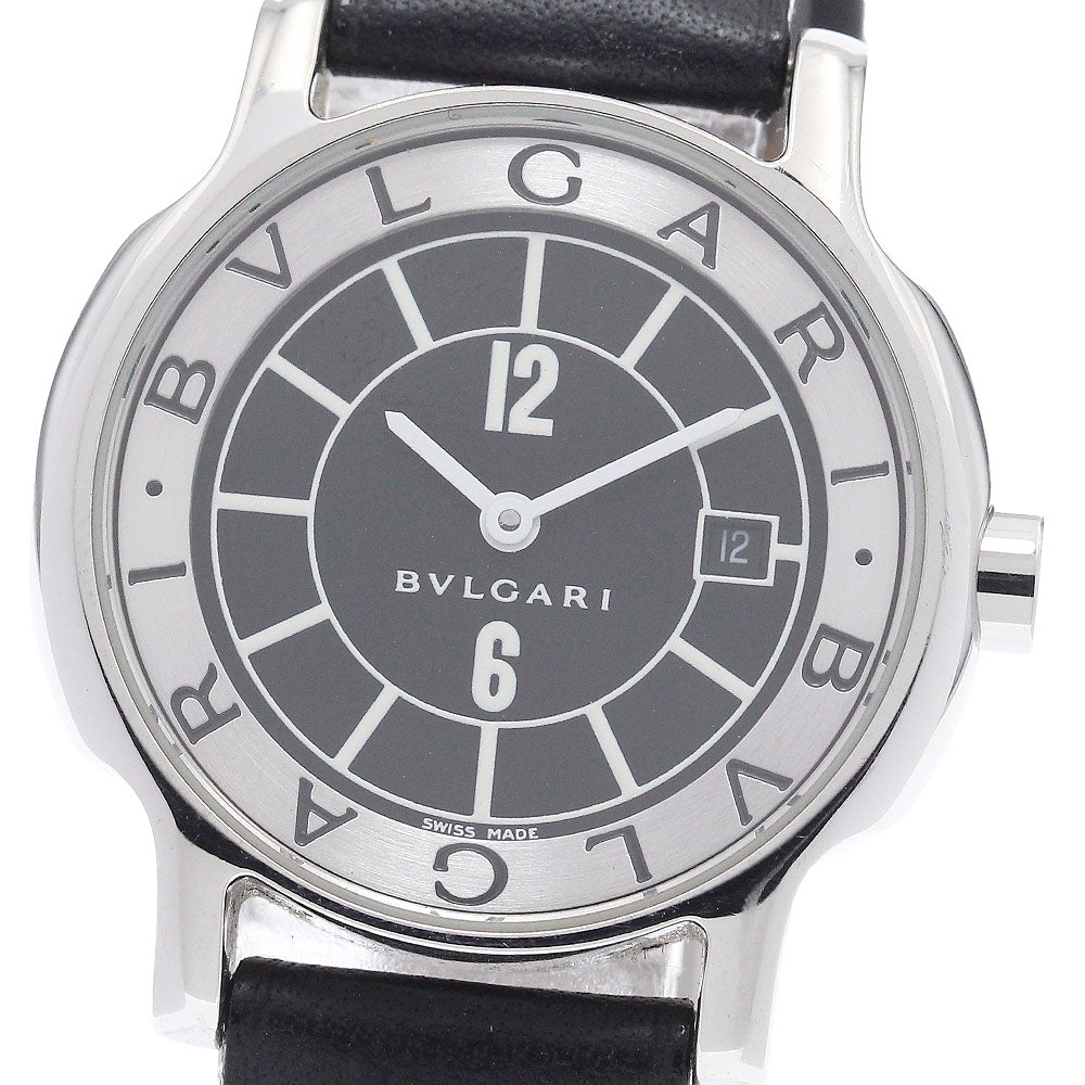 BVLGARI Solo tempo ST29S Date black Dial Quartz Ladies Watch_935875