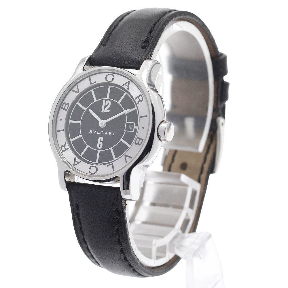 BVLGARI Solo tempo ST29S Date black Dial Quartz Ladies Watch_935875