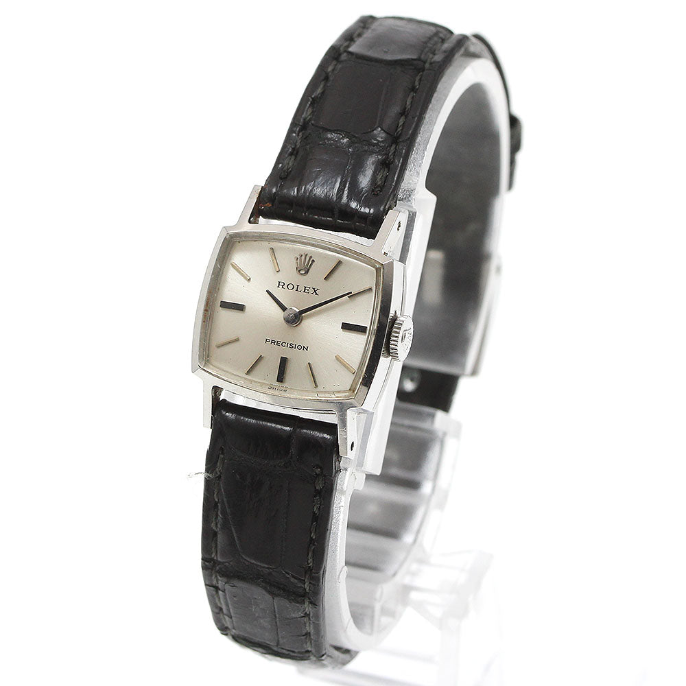 ROLEX Precision 2652 vintage cal.1400 Silver Dial Hand Winding Ladies Watch_935879