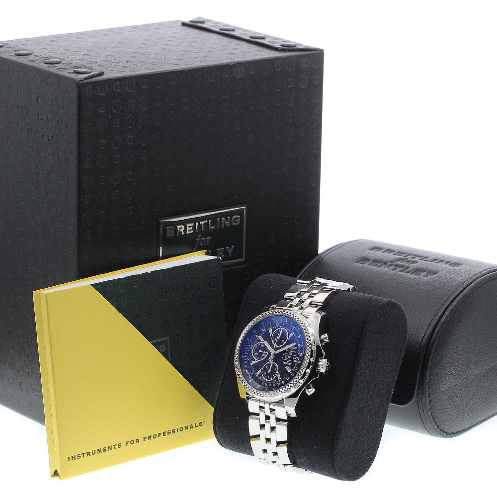 BREITLING Bentley GT A13362 Day-Date Black Dial Automatic Men's Watch_935907