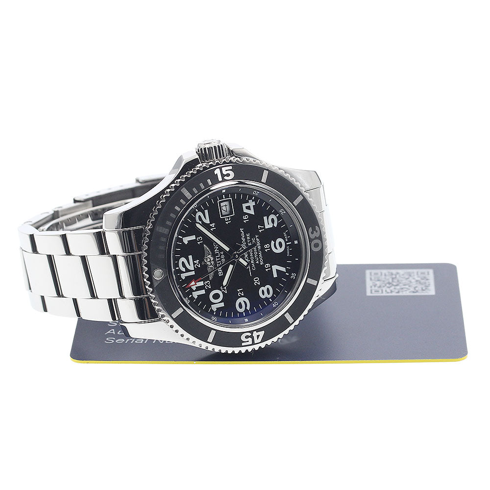 BREITLING Super Ocean II 42 A17365 Date black Dial Automatic Men's Watch_935924