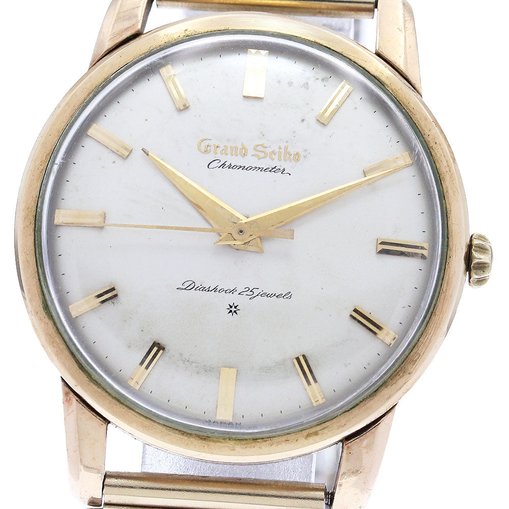 SEIKO GS Grand Seiko First Model J14070 cal.3180 K14GF Hand Winding Men's_935927