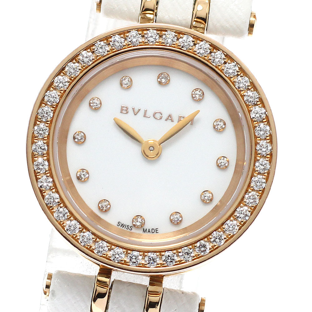 BVLGARI B-zero1 BZP23SG/BZ23WSGDL/12 12P diamond bezel Quartz Ladies_935931