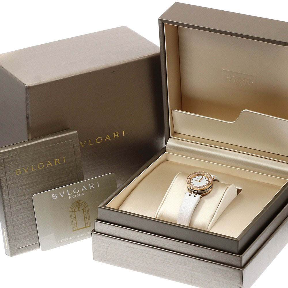 BVLGARI B-zero1 BZP23SG/BZ23WSGDL/12 12P diamond bezel Quartz Ladies_935931