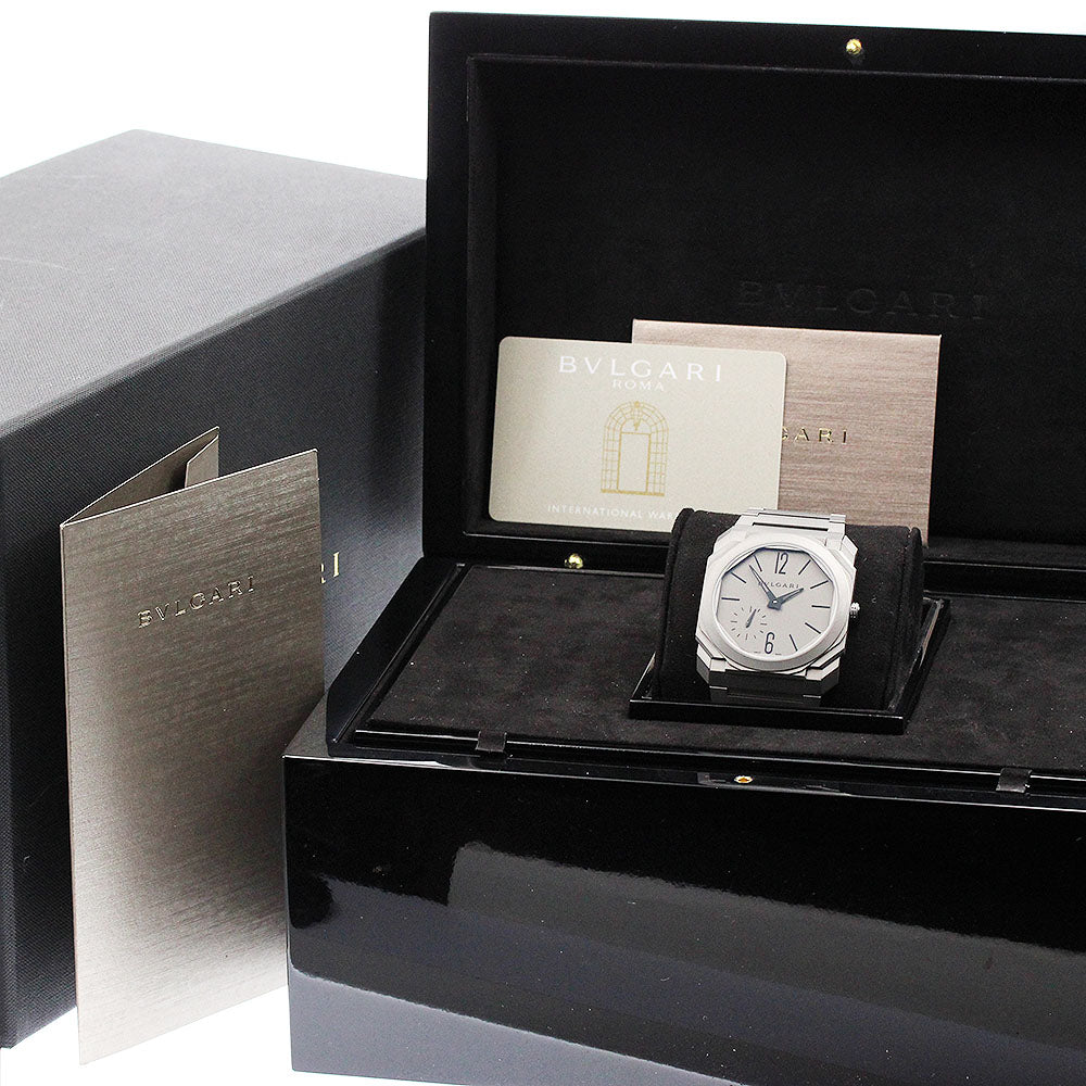 BVLGARI Octo Finissimo BGO40TXT/102713 gray Dial Automatic Men's Watch_935933