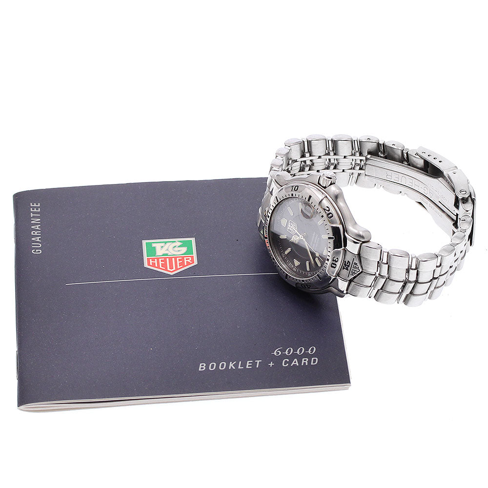 TAG HEUER 6000 series WH5212-K1 Date gray Dial Automatic Boy's Watch_935940